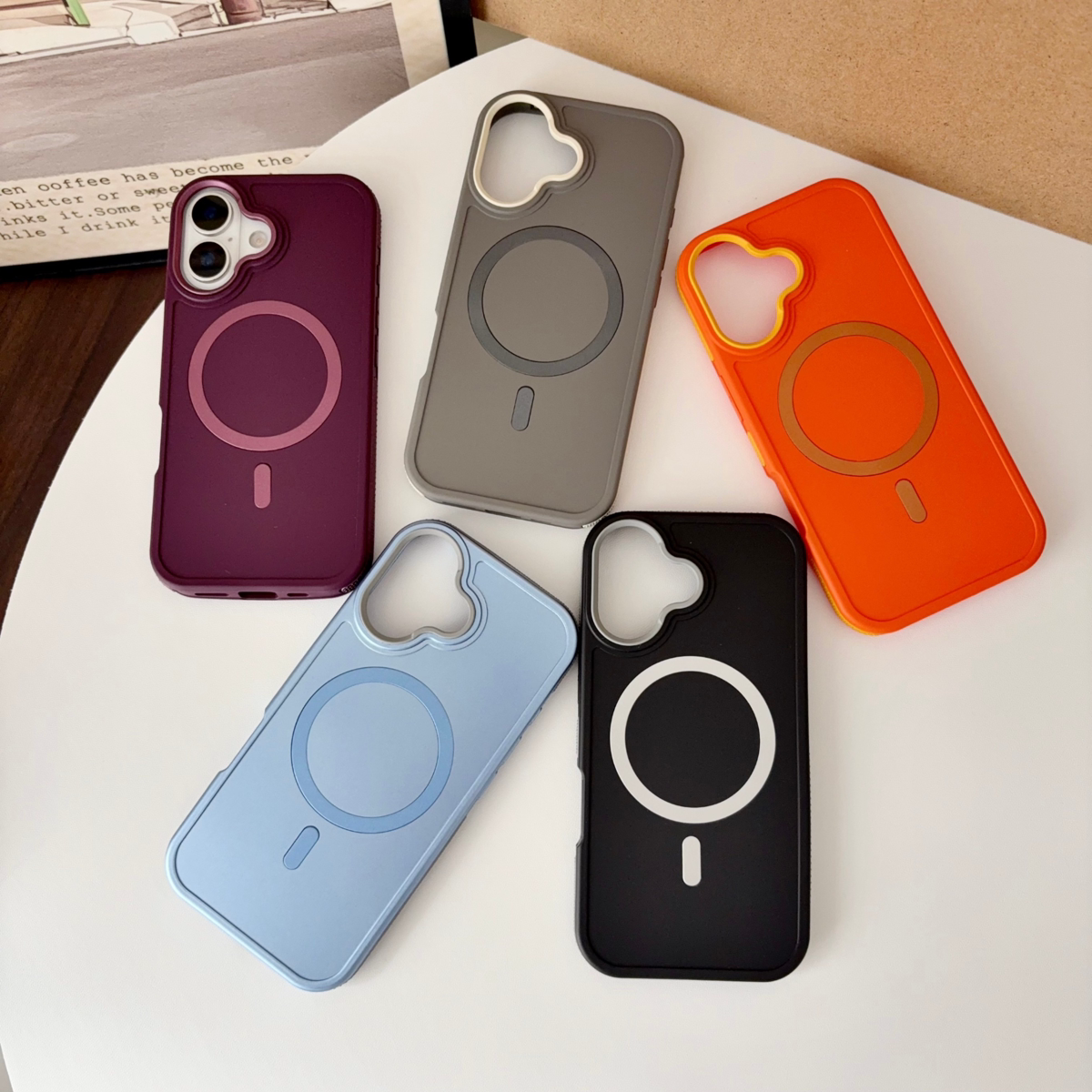 六一壳社适用苹果17pro手机壳iphone17romax硬壳16pro官方正品14磁吸官网原厂iphone16原装保护