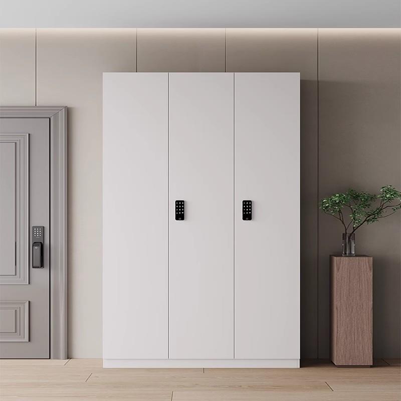 带锁鞋柜家用门口楼道密码锁室外过道电梯口大容量多层储物柜