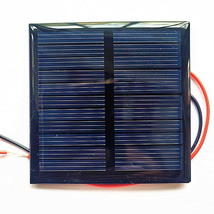 太阳能板60*60多晶滴胶板 中小学生科技小制作实验5V太阳能电池板