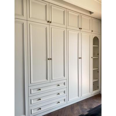 多层实木烤漆衣柜门板定做整体橱柜烤漆柜门定制平板免拉手柜门欧