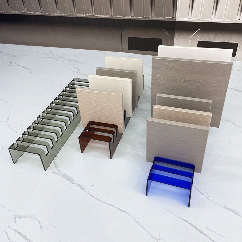 橱柜门板展示架石材大理石瓷砖展C示架铝扣板木地板亚克力色板架