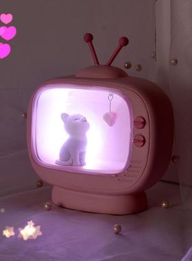 儿童小夜灯儿f童房宿舍卧室床头可爱小台灯喂奶便携浪漫男生餐桌