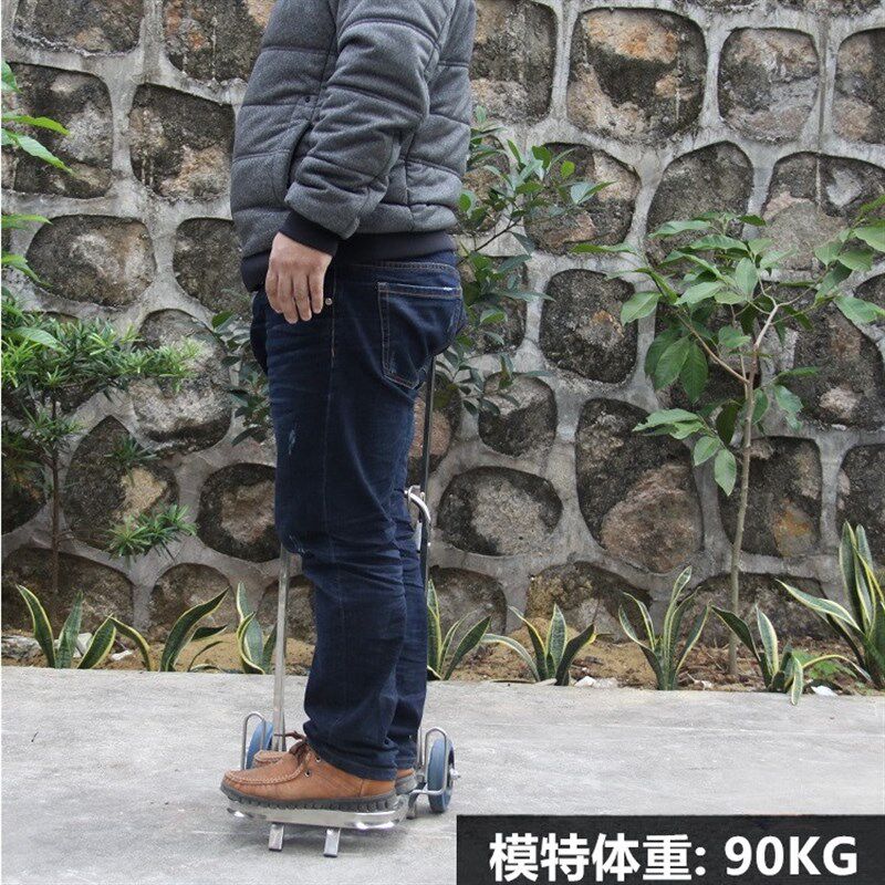 不锈钢折叠行g李车便携手拉车推车小拖车买菜车拉杆车载重王