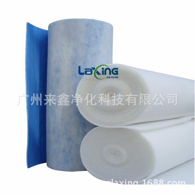 白色蓬松过滤棉进风口棉风机过滤棉可清洗空调进风U口防尘初效现