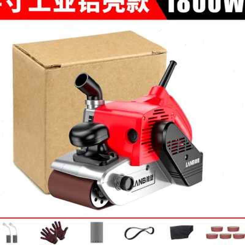 砂带机砂带打磨机手m提式砂带机家用小型台式木工磨光机平面砂光o