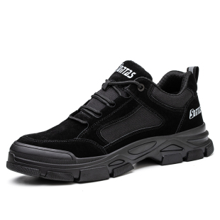 透气防臭轻便M工地老保带钢板钢头焊 士防砸防刺穿夏季 劳保鞋 男款