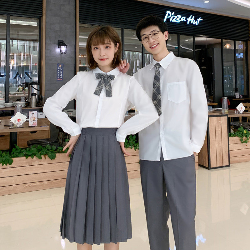 秋冬合唱团演出服初高中学生班服学院风运动会晚会朗诵比赛舞台装