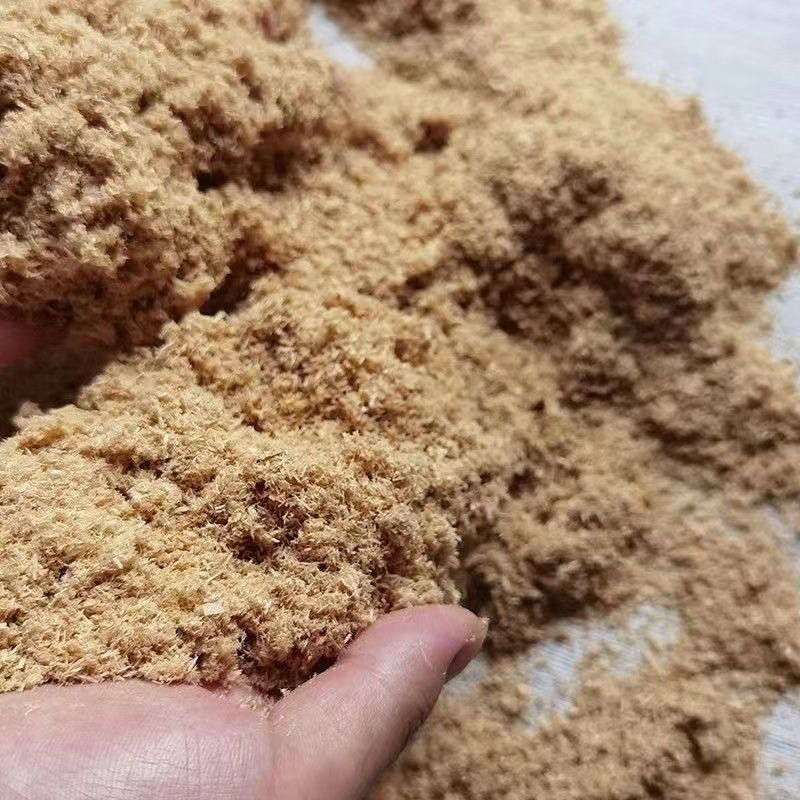 100斤 d天然松木锯末木屑清洁地面沙袋填充种花熏肉无甲醛宠物垫