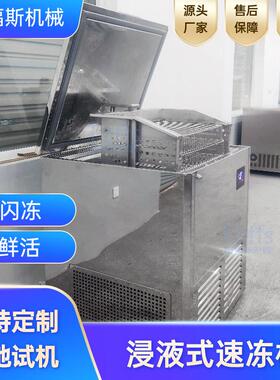 小型超低温冻眠机 多功能食品快速冷冻锁鲜机 自动提升液体速冻机