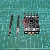 PF085A大一小型继电器底座时间继电器插座底座PF083A ST3P AH3