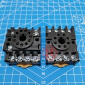 PF083A 113A大一工控小型继电器底座时间继电器插座PYF14A DYF14A