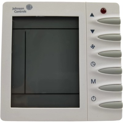 Johnson江森温控器JCI-TMS2100DA-NTRL空调控制面板风机盘管开关