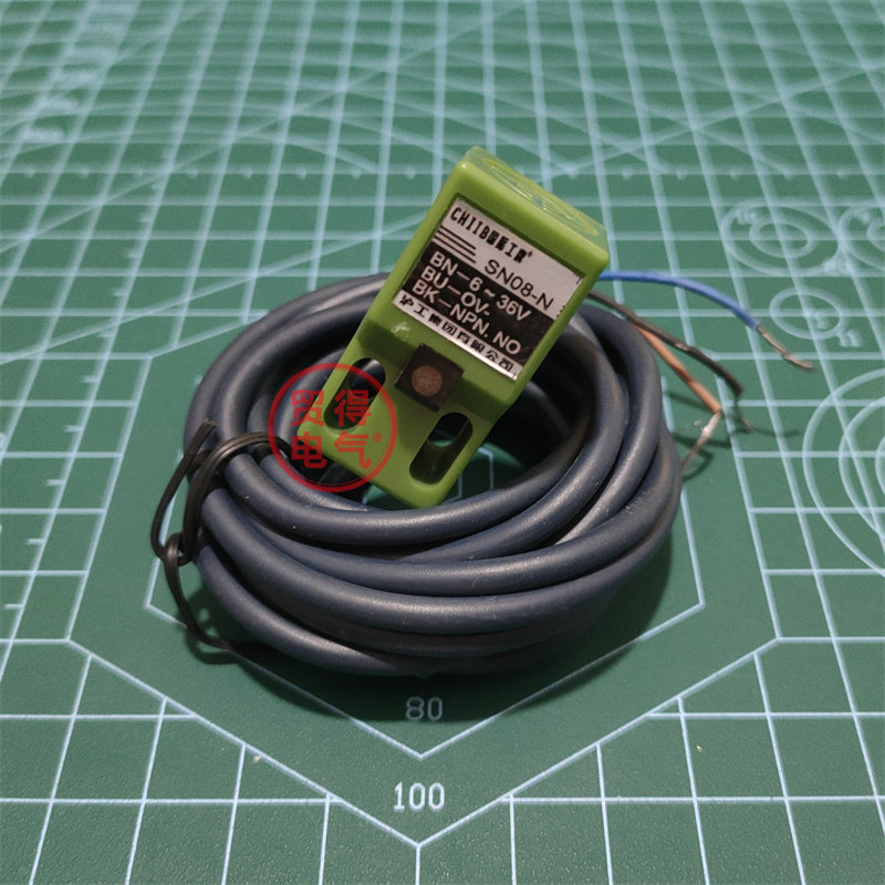 SN08-N沪工CHIIB常开三线NPN 6-36V感应接近开关传感器OMKQN