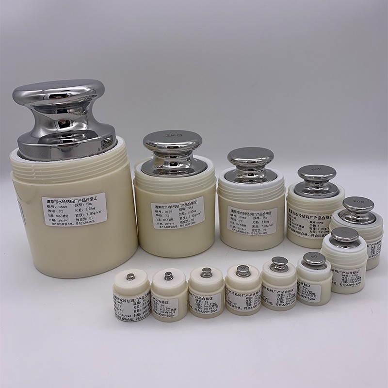 山东水玲不锈钢高精度砝码F2等级304砝码1g2g5g10g20g50g100g-1kg