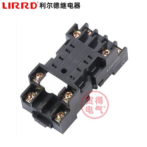LPYF08A 11A 14A继电器底座HH52P MY2NJ插座利尔德LIRRD