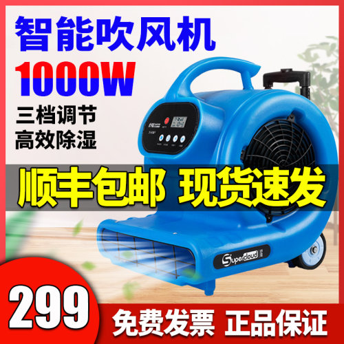 舒蔻吹干机吹风机强力大功率工业用厕所商用地面家用鼓风机吹地机