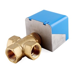 风机盘管电动阀VA 7010型电动中央空调二通阀三通电磁阀4分6分1寸