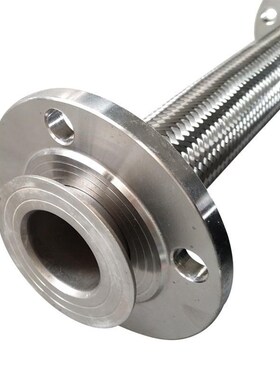 100 不锈钢 波纹管 304150/DN50软连接6580 125 金属软管/法兰式