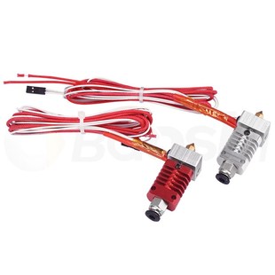 3D打印机配件CR8挤出头 E3D远程挤出1.75mm耗材黄铜喷头0.4mm12V