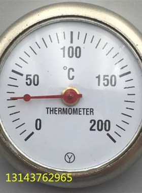 磁铁模具表面温度表0-200度 200C 表面直径40MM THERMOMETER