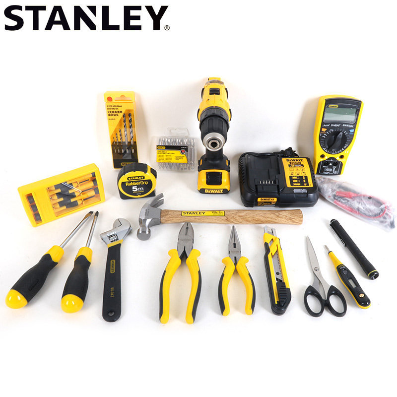 STANLEY/史丹利42件多功能工具组套锂电钻套装CD-83-011-TC