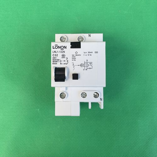 全新 朗能 LONON LNL1-132N 1P+N 32A 漏电断路器保护器