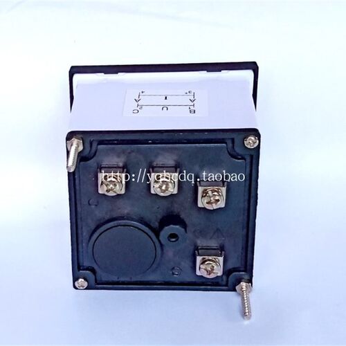 指针式三相功率因数SQ-72 COS 380V/5A 100V LAG LEAD超前滞后