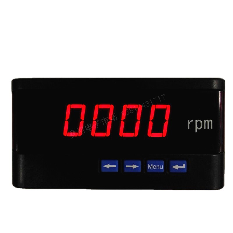 SX48 1500RPM DC10V数字变频器转速表500r/min:DC10V转分表4-20MA