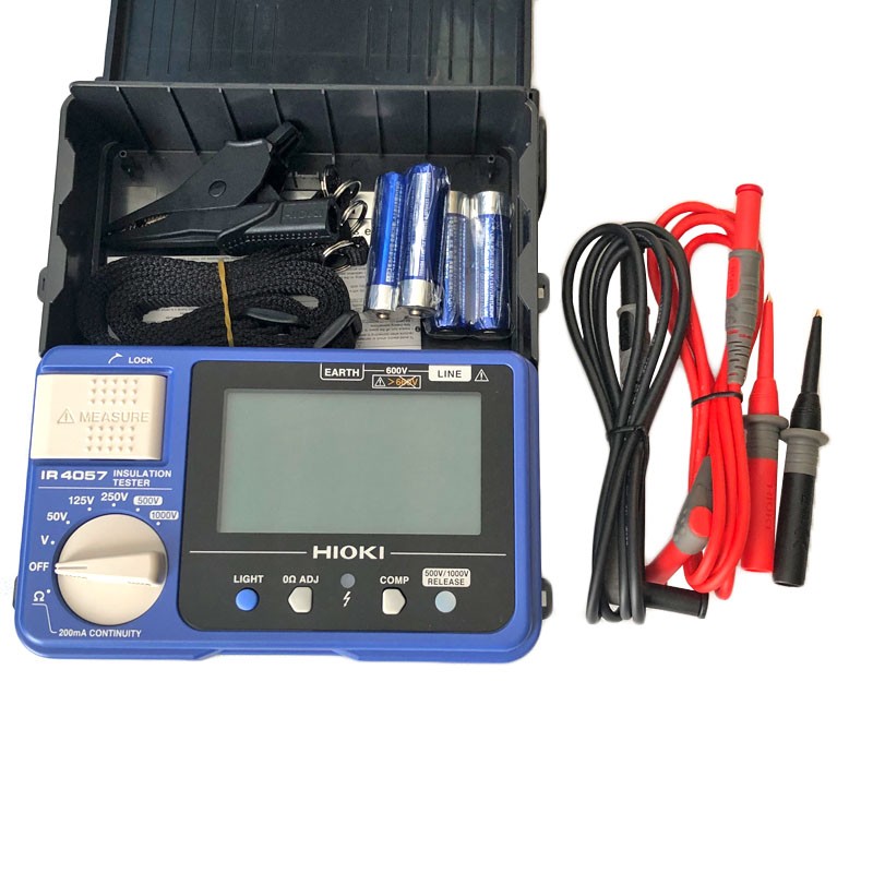 全新正品HIOKI日置IR4057-20数字兆欧表绝缘电阻测试仪1000V 250V