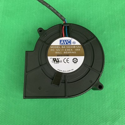 进口拆机 AVC BA10033B12U 12V 2.4A 涡轮鼓风机风扇