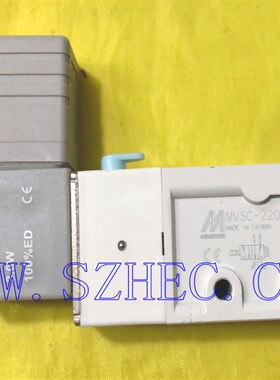 台湾金器 MVSC-220-4E1 DC24V AC110V AC220V AC24V电磁阀MINDMAN