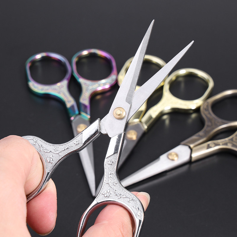 手工十字绣仿古复古剪刀diy刺绣剪线头小剪刀剪刀剪纸家用绣花剪,玩具/童车/益智/积木/模型,毛绒/玩偶/公仔/布艺类玩具,淘宝优惠券,粉丝福利购,淘宝优惠卷