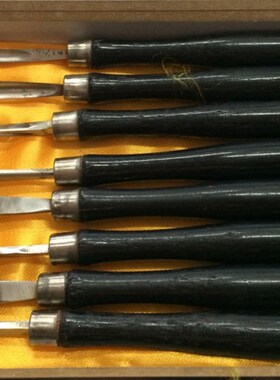 正品上海金刀堂 8支套装 白钢精品刻刀 专业雕刻刀 木头 玉石