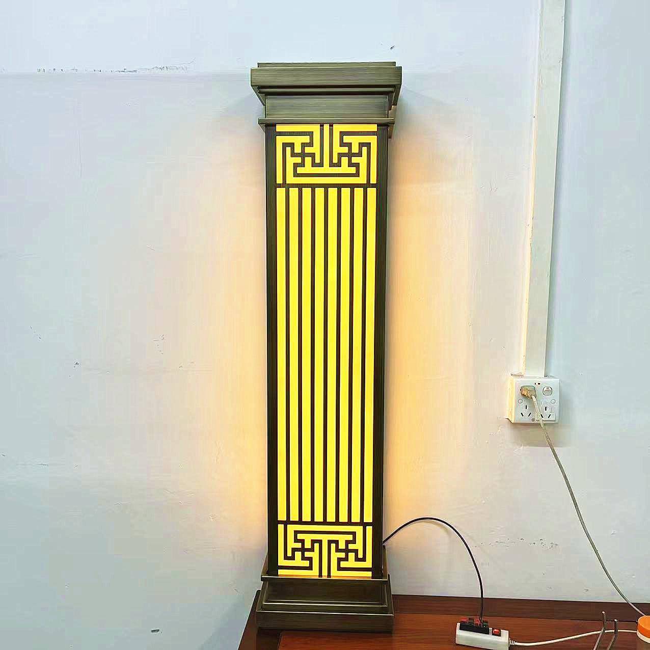 不锈钢镀铜拉丝壁灯仿云石古铜青金外墙挂壁灯led防水景观灯定做