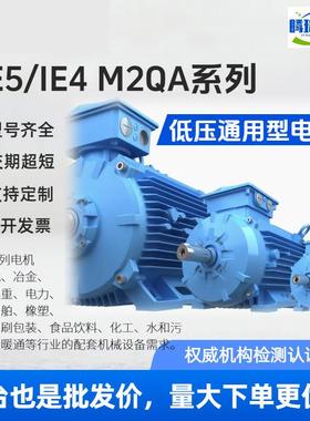 电机M2QA系列IE4,IE50.18-15w,H71-H250,B3/B5/B35,2/4/6/8P