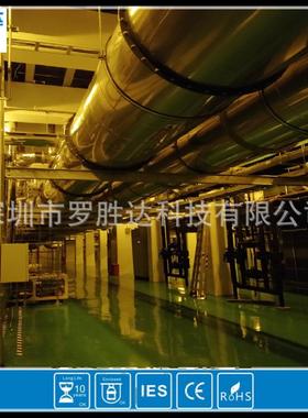 安装无尘车间不锈钢304内衬镀铁氟龙风管工程 ECTFE涂层风管