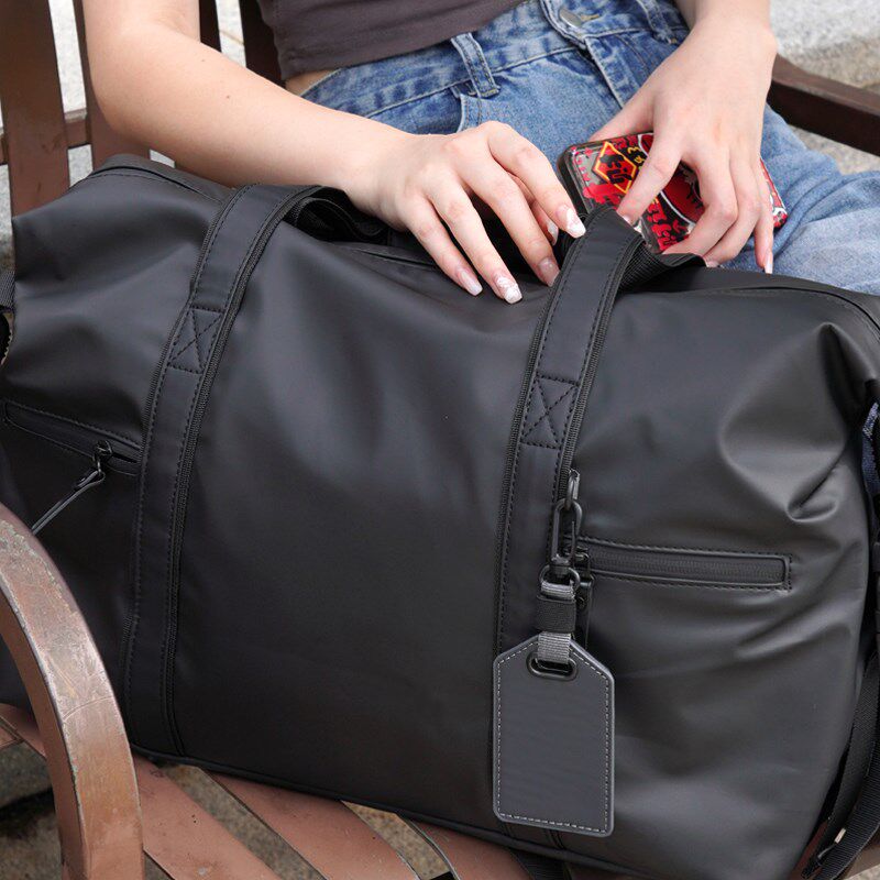 男士旅行包手提单肩斜挎行李袋收纳包商务出差短途大容量可套拉杆