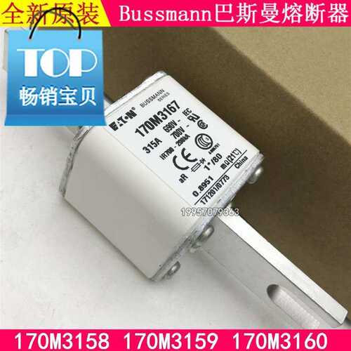 170M3167 170M3定制1u68 170M3169熔断器315A 350A 400A保