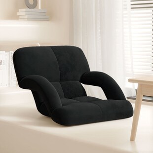 飘窗上地板沙发榻榻米一体懒人靠垫地上折叠床V带坐垫靠背日式