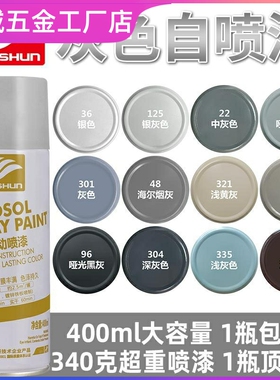 空调冰箱洗衣机翻新专用漆空调白金杯白黑色油漆手摇自动喷漆
