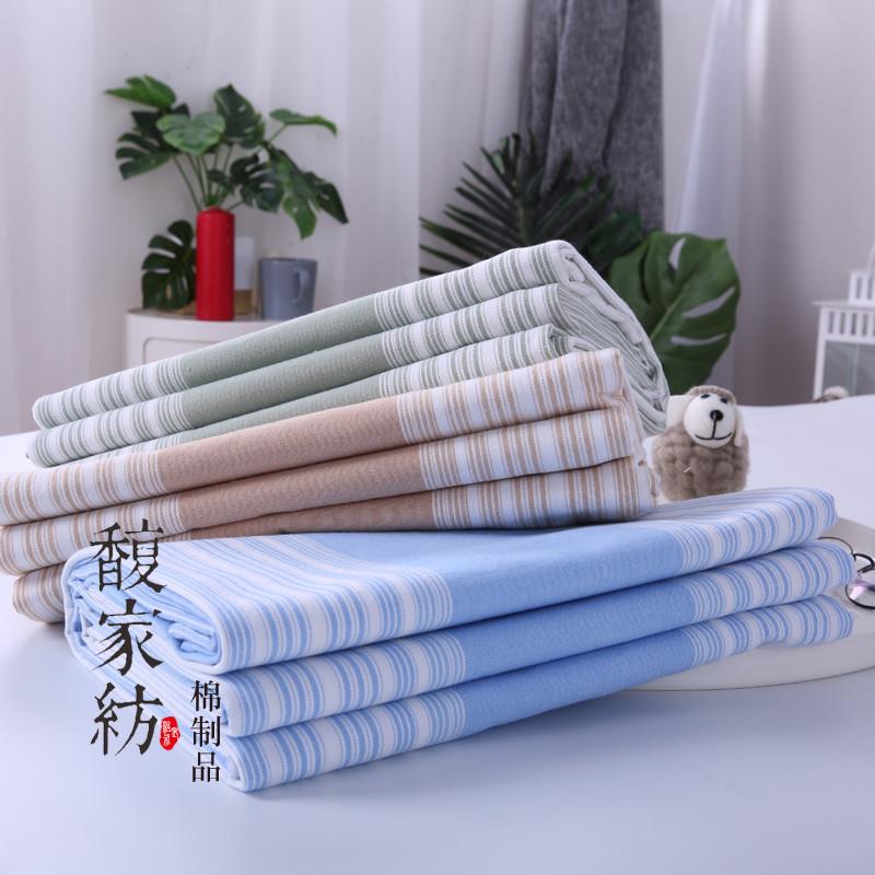 21款老粗布床单单件被单全棉单人双人榻榻米床单炕单可定制
