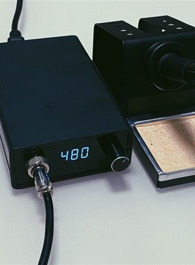 白菜白光T12电烙铁 便携式 数显恒温可调焊台自动休眠大功率维修