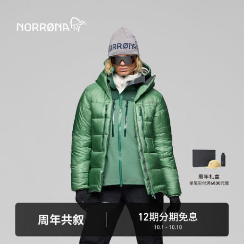 NORRONA trollveggen Down800 女子 巨魔墙 登山 加厚保暖 羽绒服