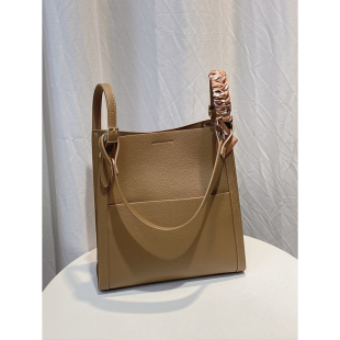 大气腋下包单肩通勤包休闲水桶包 潮时尚 春季 复古女士包包2023新款