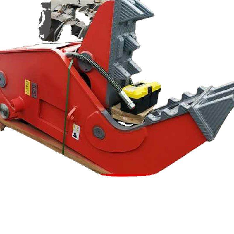 220挖掘机镊子 挖掘机粉碎钳 200挖机配套适用 开口890毫米