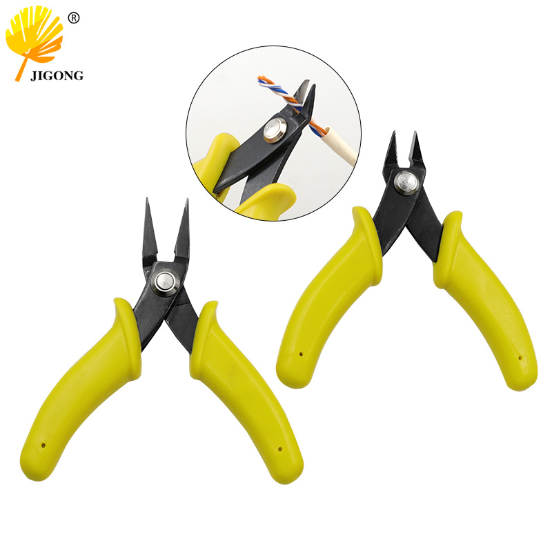 DIY手工拼装工具剪钳3.5寸迷你尖嘴钳初级手工拼装高达模型斜口钳