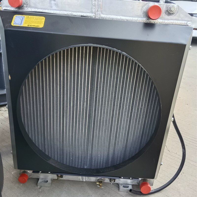 新源轮式挖掘机C75玉柴发动机水箱总成 散热器总成 国三国四通用