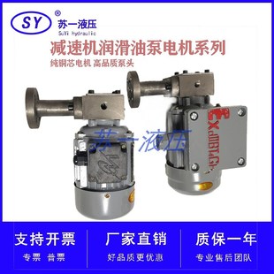 0.8 油泵ZCB 60W转子式 2.5 1.4摆线针轮减速机油泵40W40