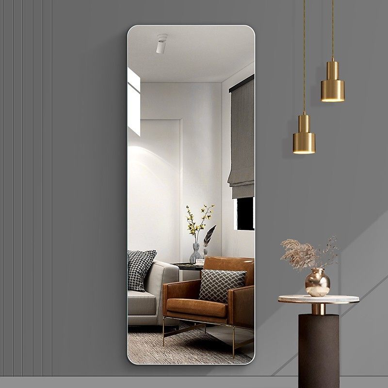 轻奢无框全身镜免打孔全身镜壁挂式卧室家用试衣防爆镜子贴墙自粘,童装/婴儿装/亲子装,披风/斗篷,淘宝优惠券,粉丝福利购,淘宝优惠卷