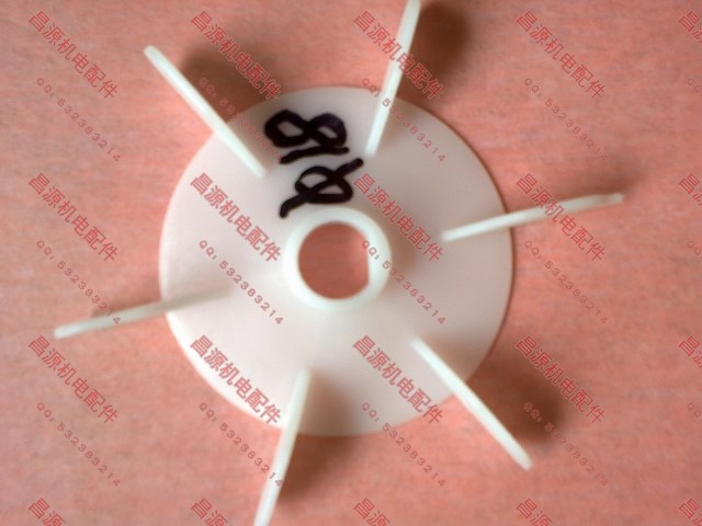 18mm单相12 14 15 16 20孔塑料电机风叶配件端盖接线柱